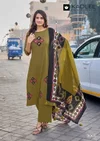 Varuni By Kadlee Dhabu Cotton Kurti With Bottom Dupatta
